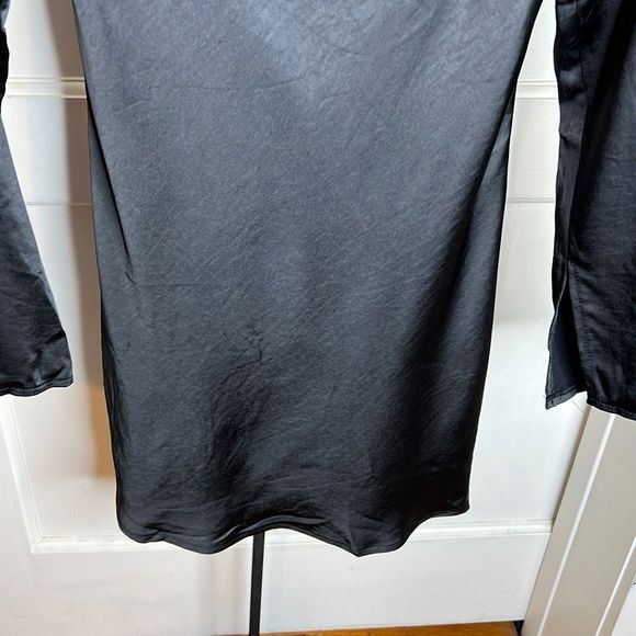 Princess Polly STAR POWER MINI DRESS BLACK Size 2 Nwot - Picture 4 of 9